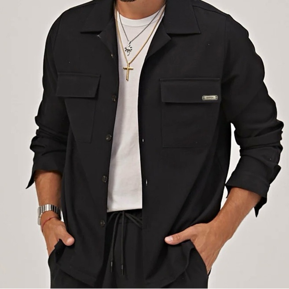 Nohow Brand new SHIRT IN BLACK! Tags attached, size L, orig. $100